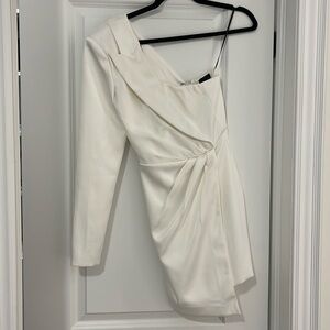 NBD white dress tags on never worn